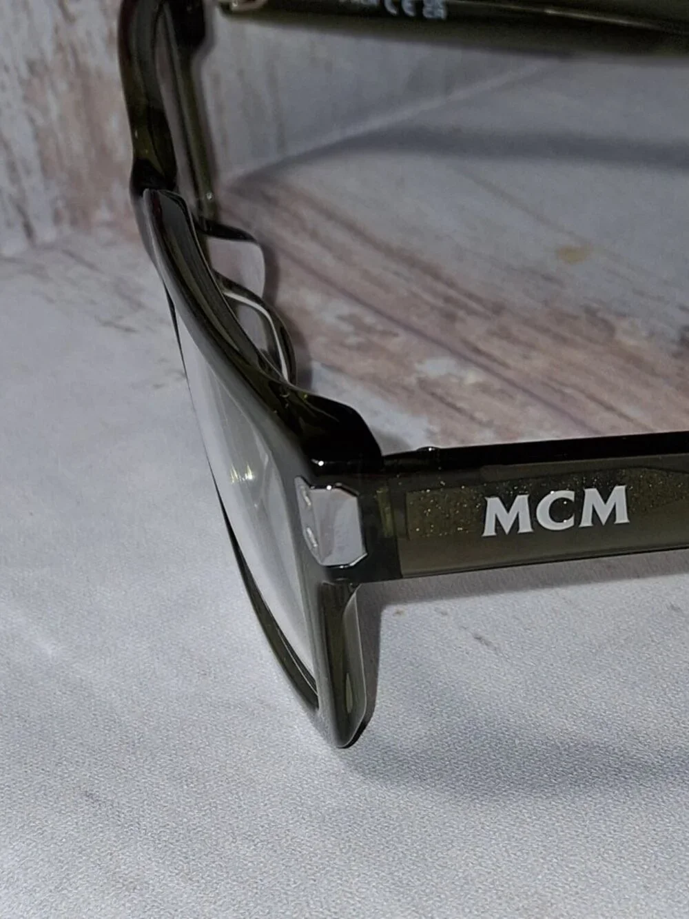 MCM MW5010D Olive Green Eyeglass Optical Frames 54-19-145 New w/ Crossbody Case